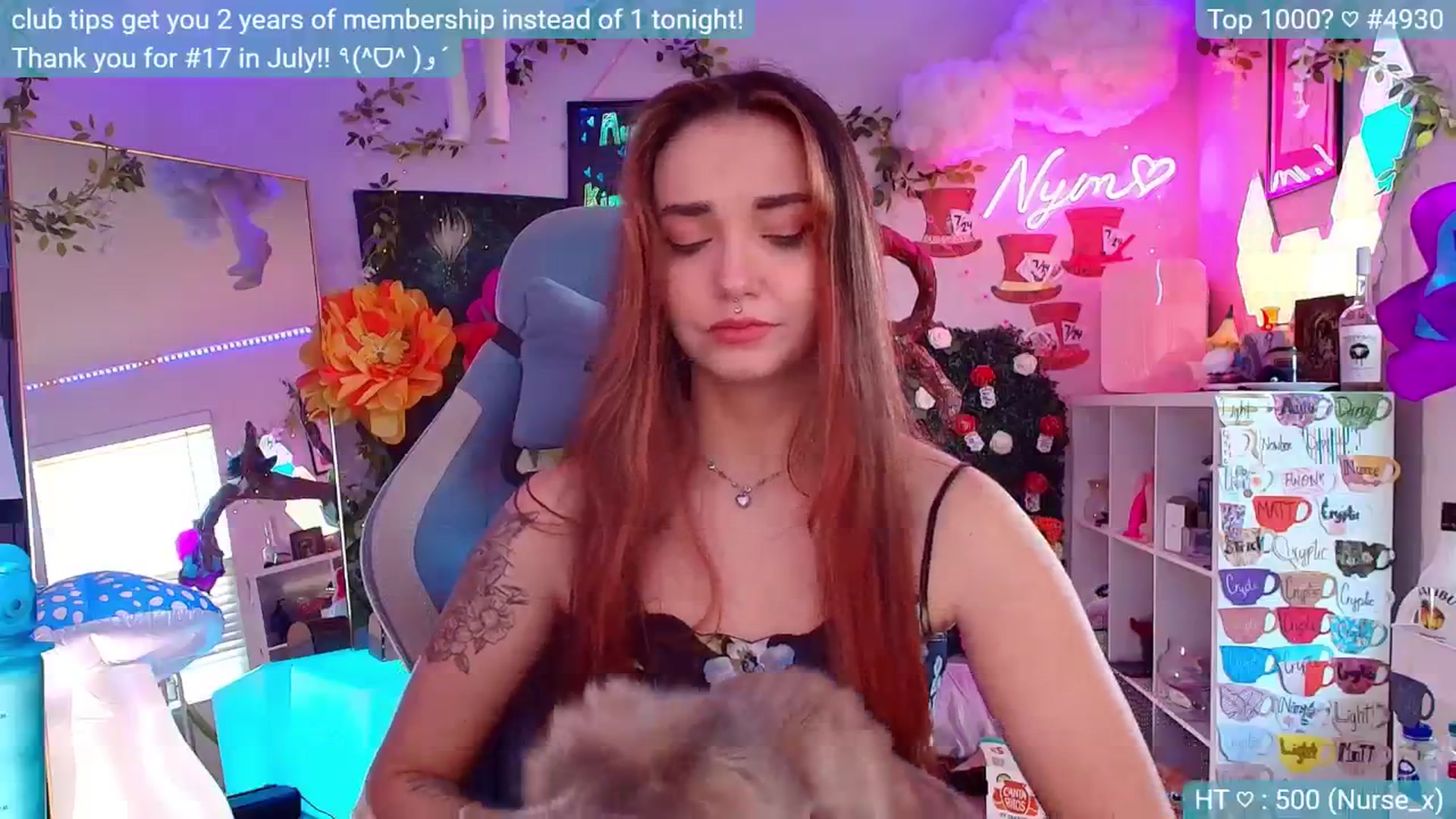 Gallery image thumbnail from hiiamtired's myfreecams stream on, 08/25/2024, 15:38 image 12 of 20