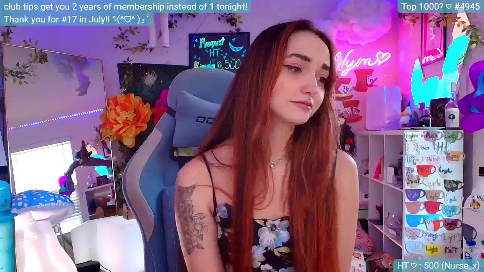 Gallery image thumbnail from hiiamtired's myfreecams stream on, 08/25/2024, 15:38 image 10 of 20
