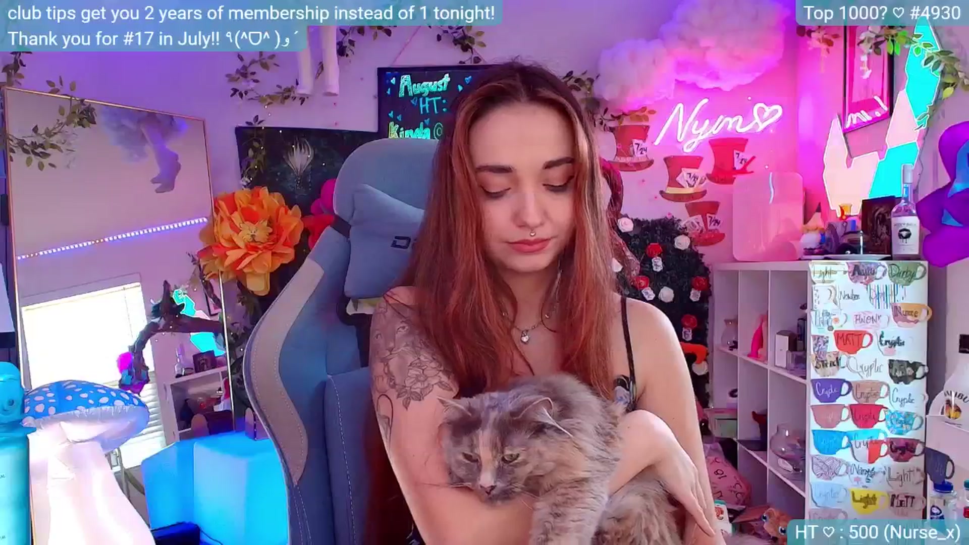 Gallery image thumbnail from hiiamtired's myfreecams stream on, 08/25/2024, 15:38 image 13 of 20