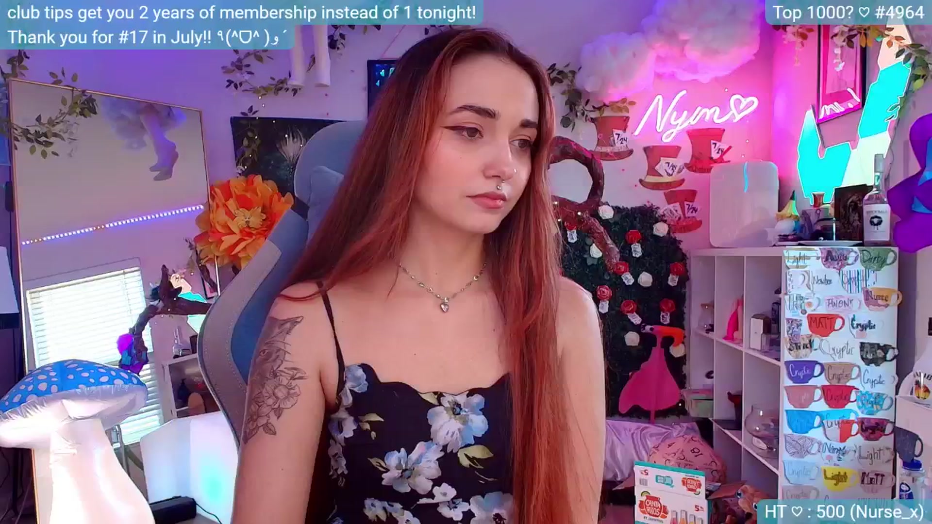 Gallery image thumbnail from hiiamtired's myfreecams stream on, 08/25/2024, 15:38 image 2 of 20