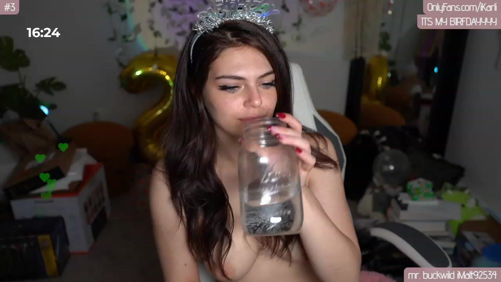Gallery image thumbnail from iBirthdayGirl's myfreecams stream on, 08/18/2023, 08:04 image 20 of 20