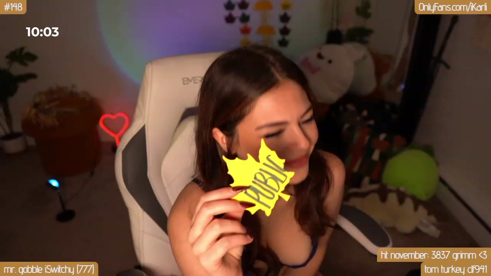 Gallery image thumbnail from iKarli's myfreecams stream on, 11/04/2023, 06:05 image 6 of 20