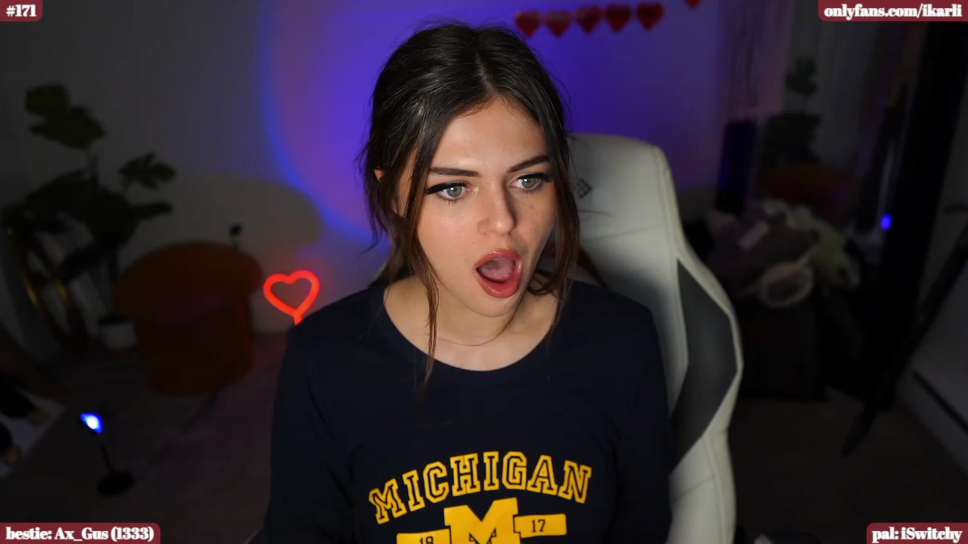 Gallery image thumbnail from iKarli's myfreecams stream on, 02/04/2024, 12:57 image 9 of 20
