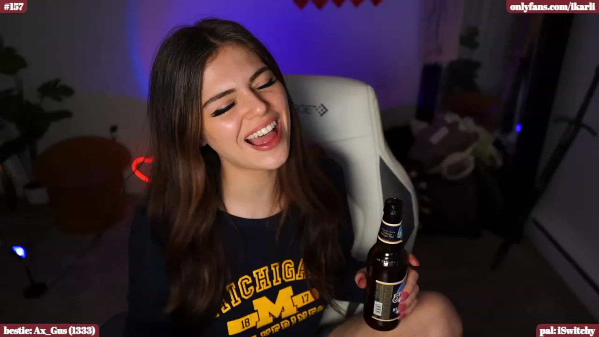 Gallery image thumbnail from iKarli's myfreecams stream on, 02/04/2024, 14:56 image 1 of 20