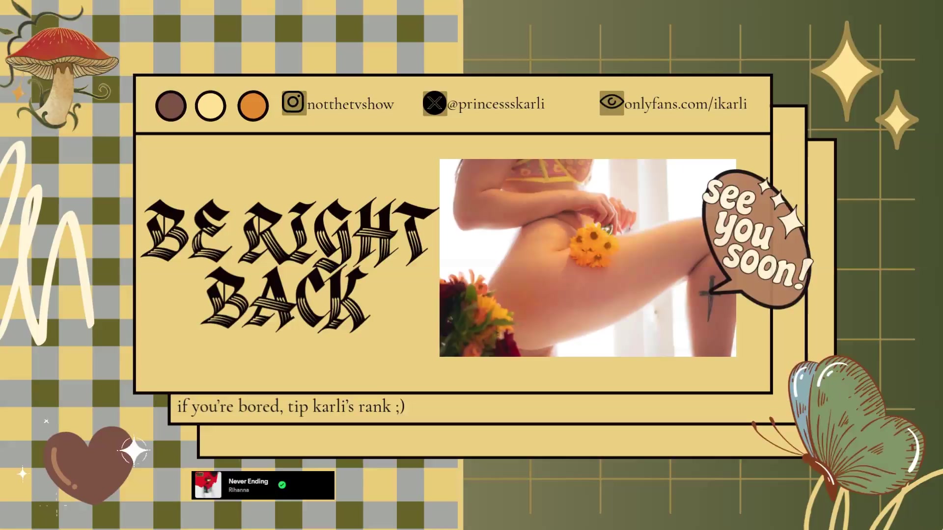 Gallery image thumbnail from iKarli's myfreecams stream on, 08/29/2026, 06:37 image 13 of 20