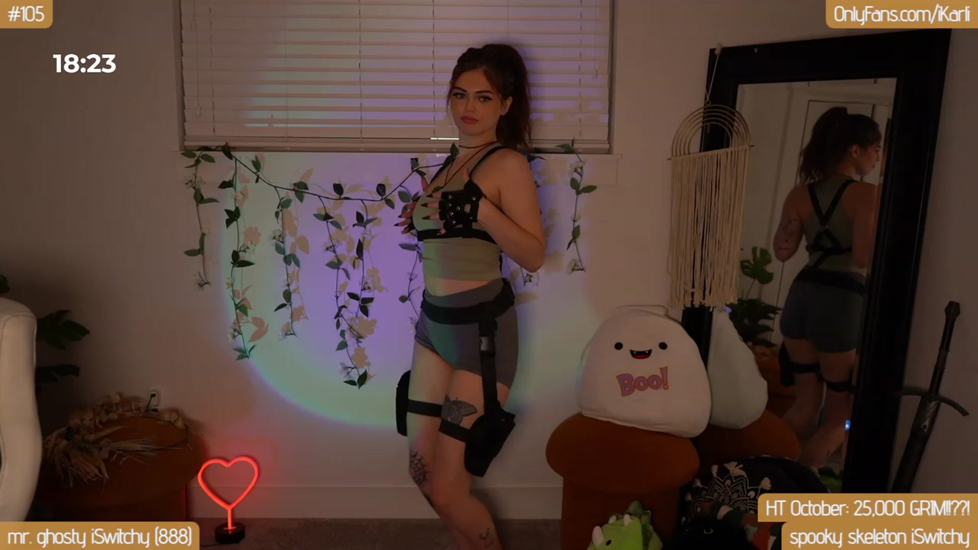 Gallery image thumbnail from iKarliCroft's myfreecams stream on, 11/01/2023, 05:08 image 5 of 20