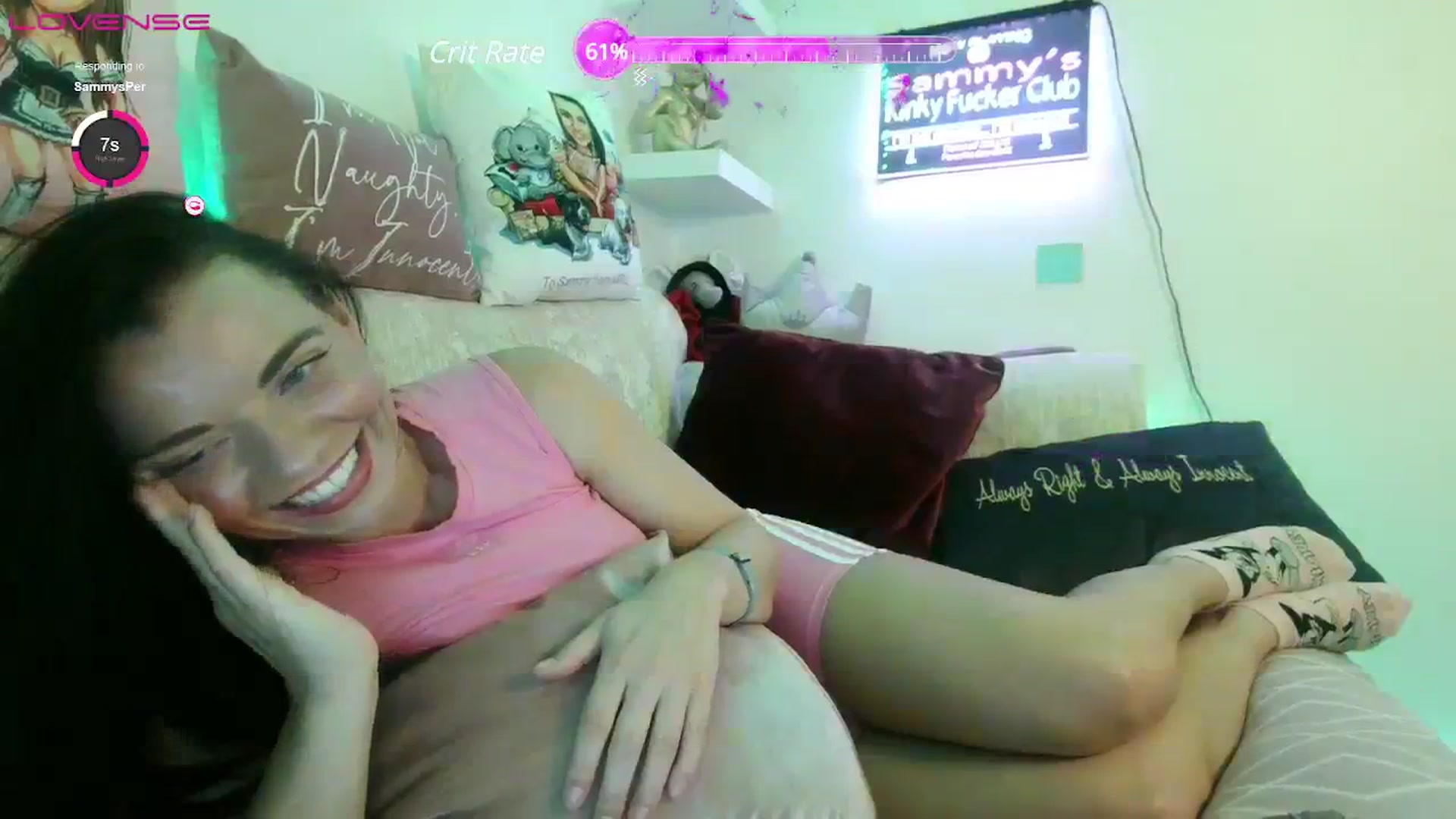 Gallery image thumbnail from innocentSamx's myfreecams stream on, 08/08/2023, 15:28 image 4 of 20