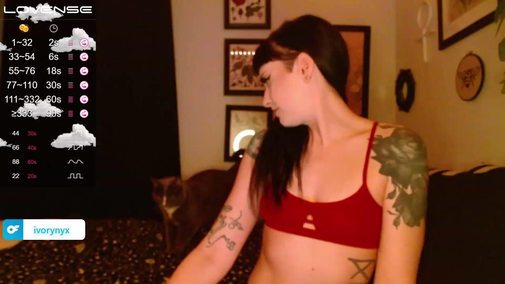 Gallery image thumbnail from ivorynyx's myfreecams stream on, 12/08/2022, 01:39 image 17 of 20
