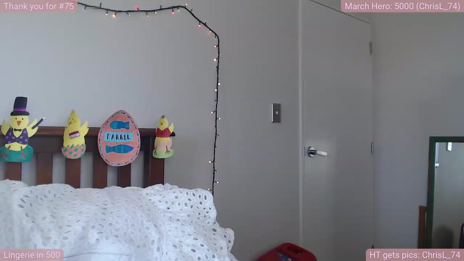 Gallery image thumbnail from jamiejones's myfreecams stream on, 03/18/2023, 24:03 image 14 of 20