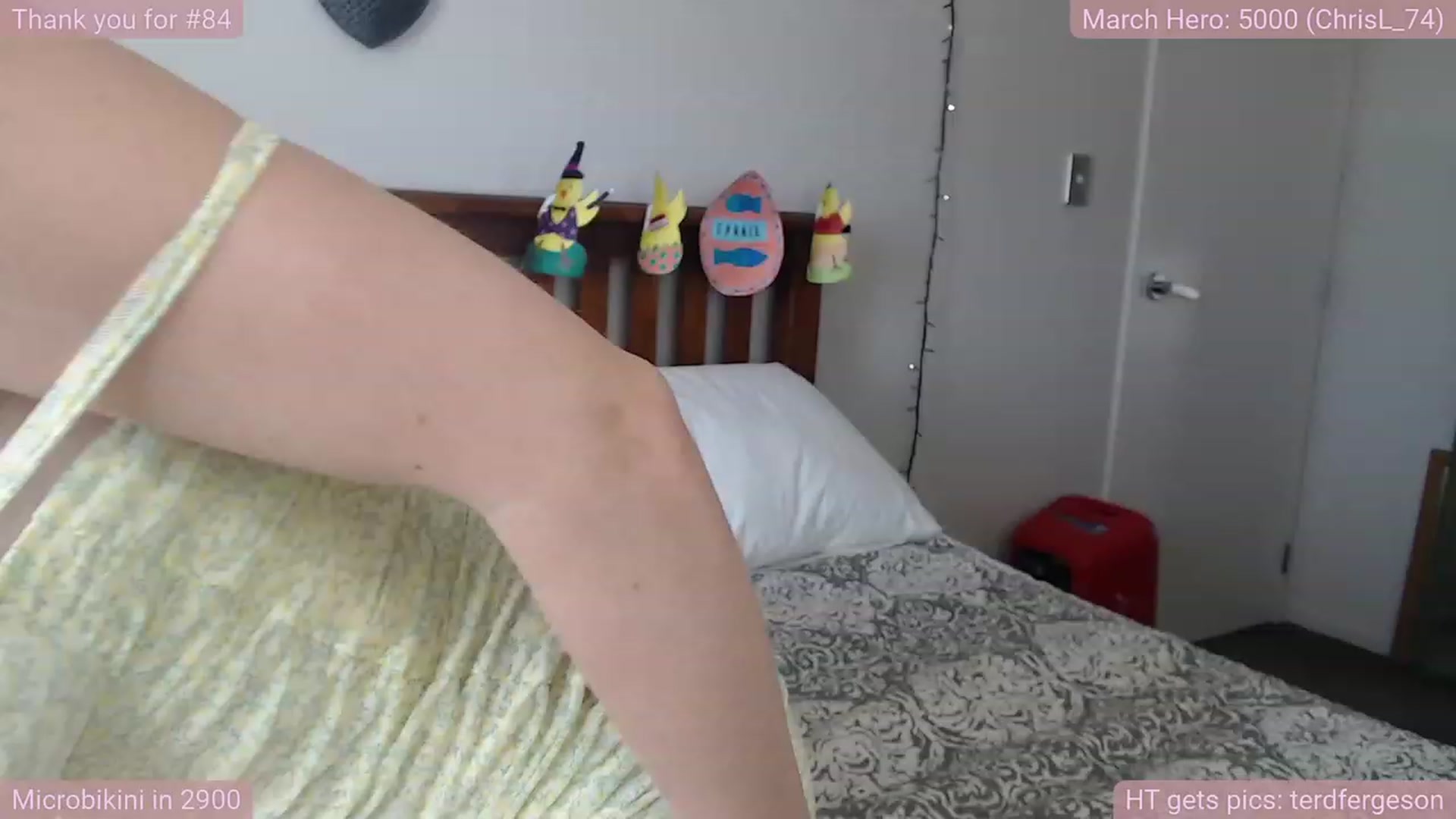 Gallery image thumbnail from jamiejones's myfreecams stream on, 03/27/2023, 24:03 image 10 of 20