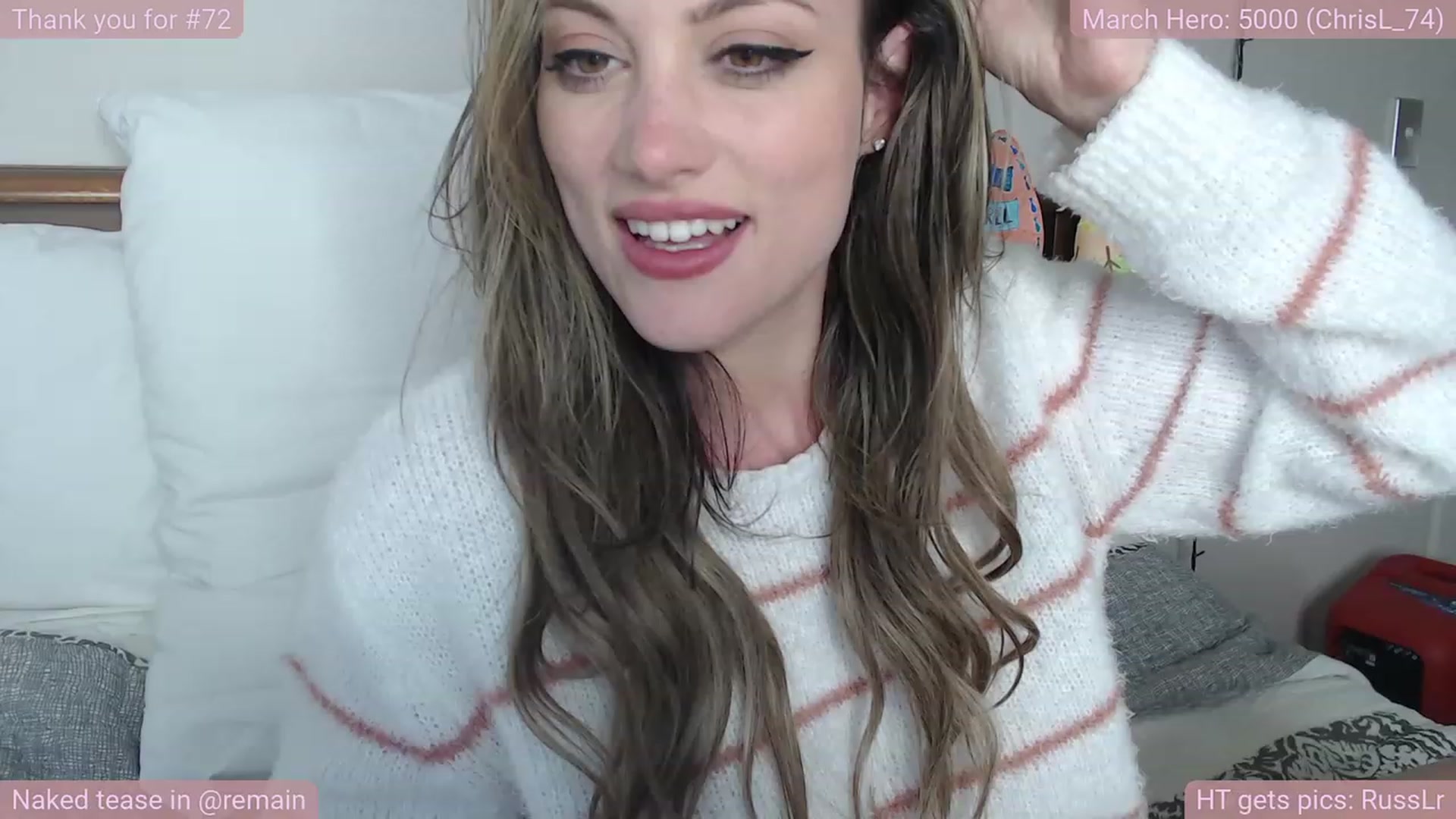 Gallery image thumbnail from jamiejones's myfreecams stream on, 03/28/2023, 03:24 image 19 of 20