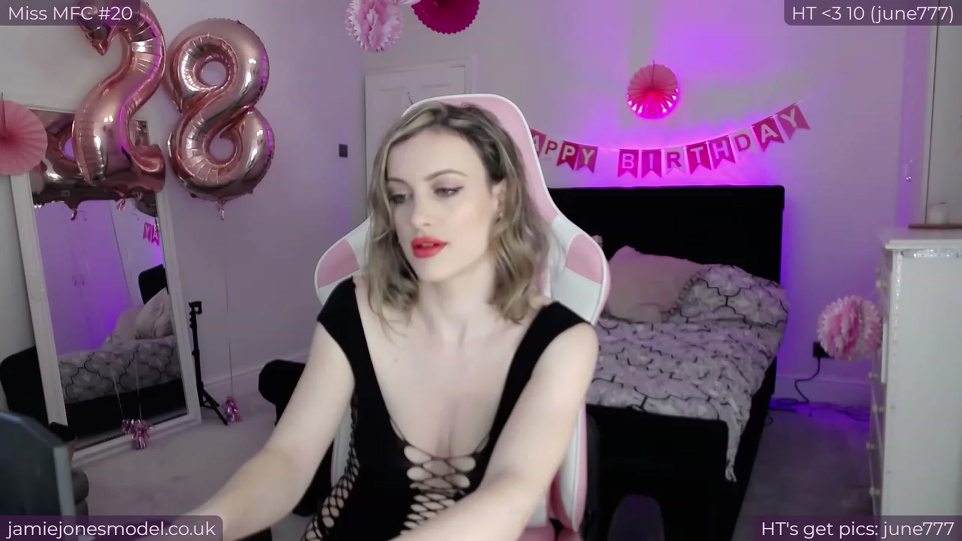 Gallery image thumbnail from jamiejones's myfreecams stream on, 11/07/2023, 13:20 image 20 of 20