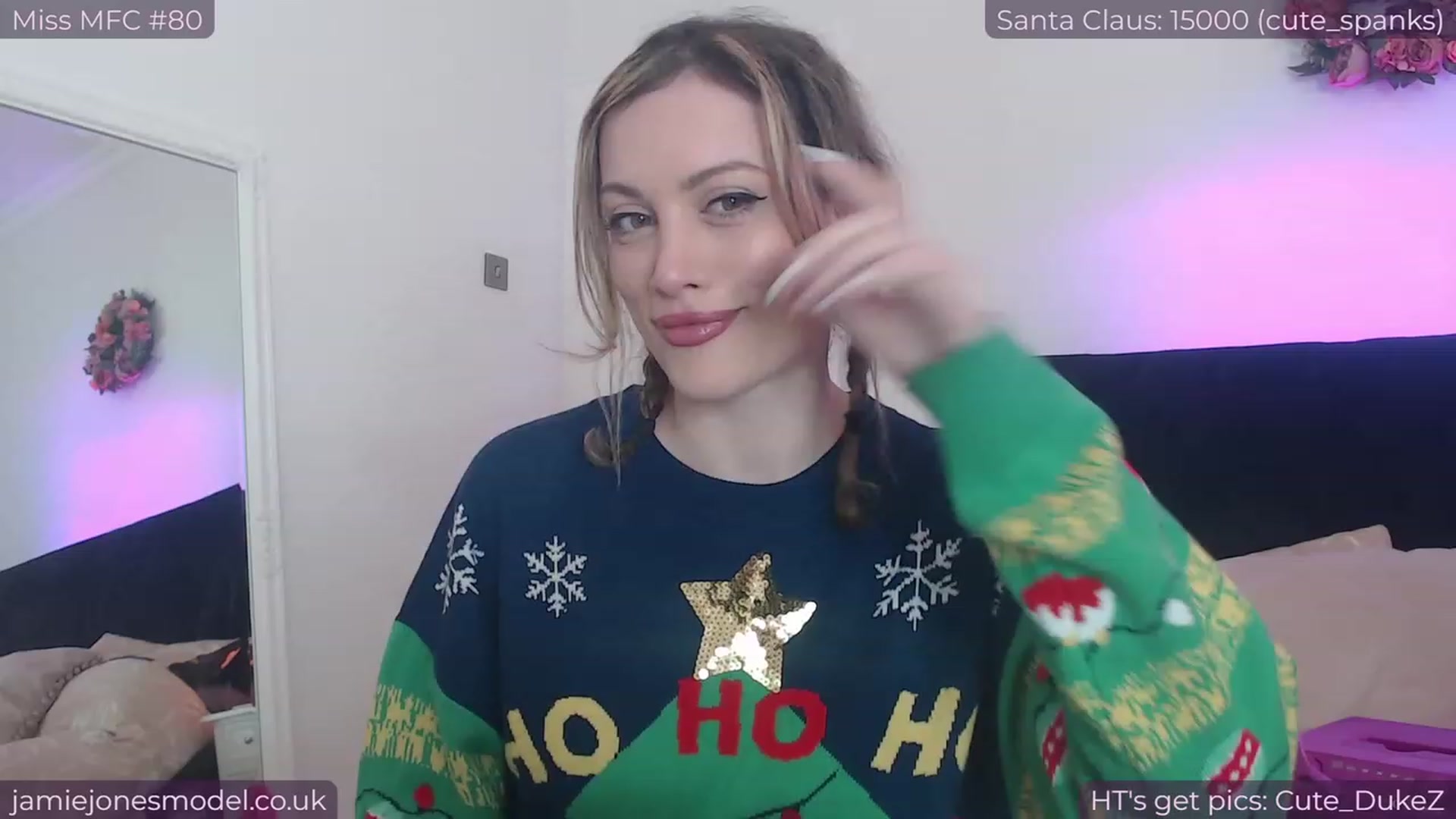 Gallery image thumbnail from jamiejones's myfreecams stream on, 12/29/2023, 23:14 image 16 of 20