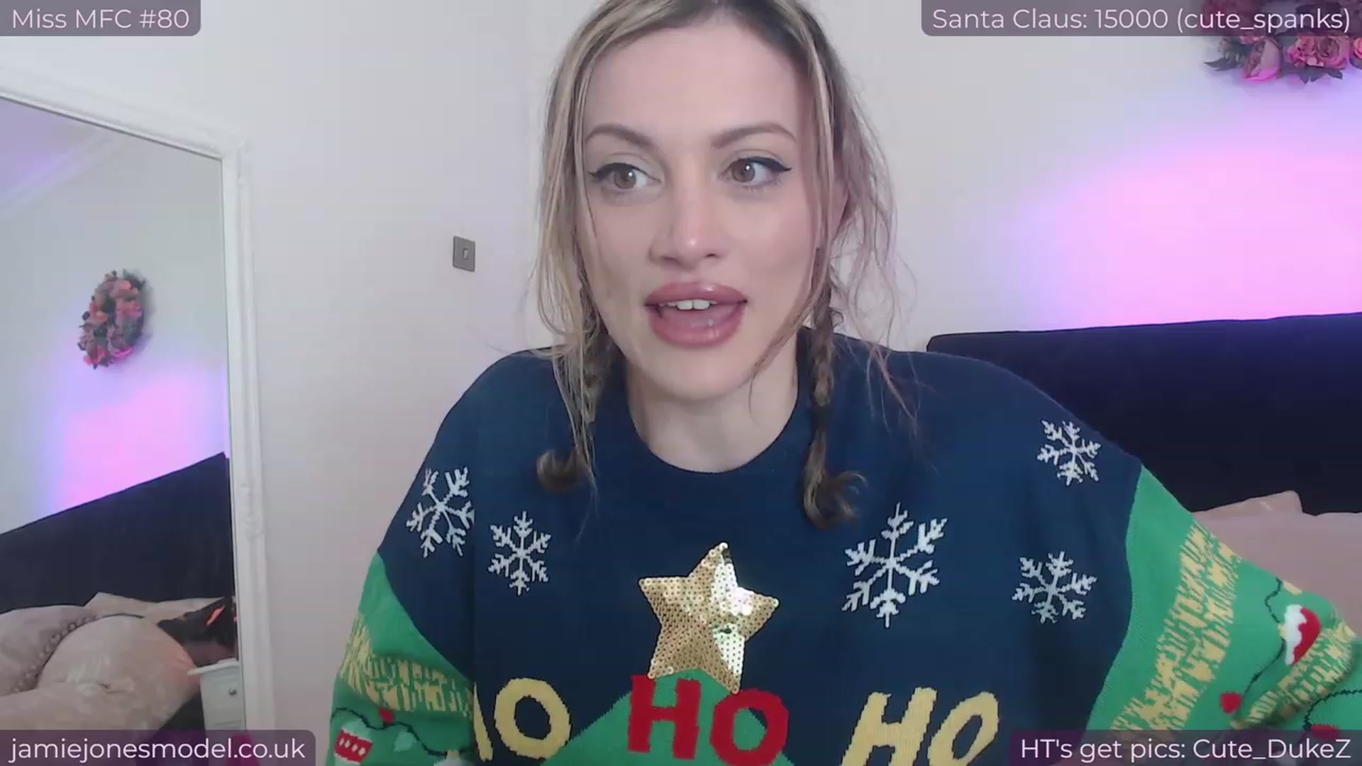 Gallery image thumbnail from jamiejones's myfreecams stream on, 12/29/2023, 23:14 image 14 of 20