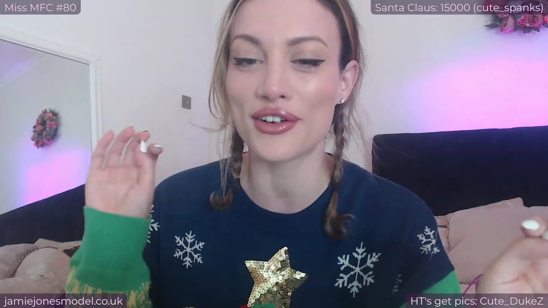 Gallery image thumbnail from jamiejones's myfreecams stream on, 12/29/2023, 23:14 image 19 of 20
