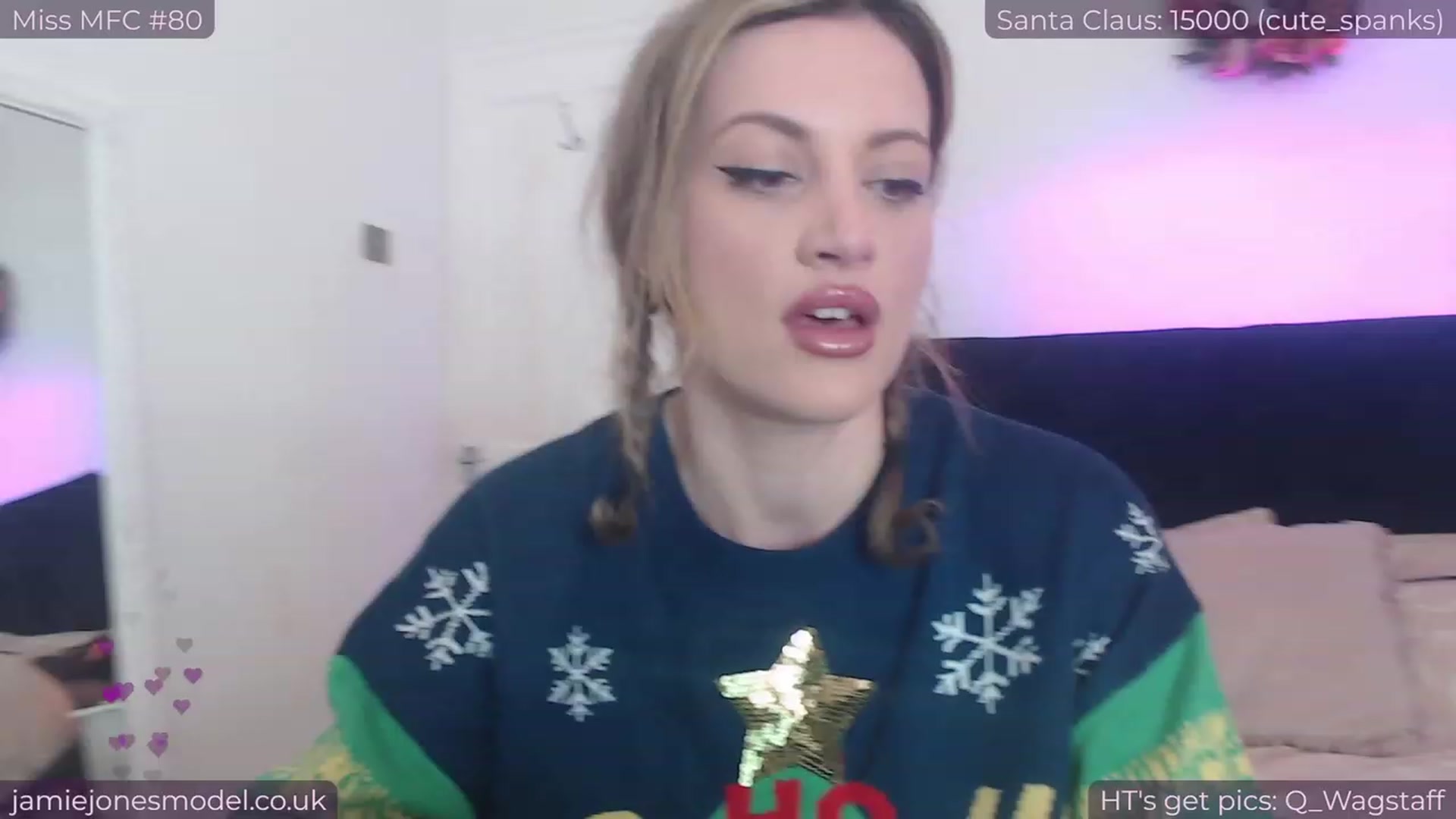 Gallery image thumbnail from jamiejones's myfreecams stream on, 12/29/2023, 23:14 image 3 of 20