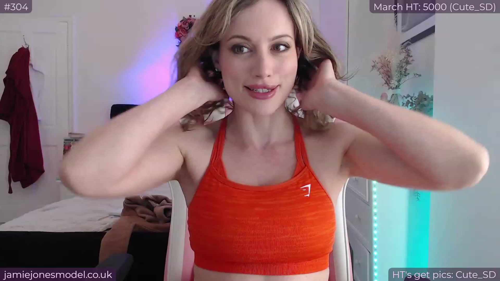 Gallery image thumbnail from jamiejones's myfreecams stream on, 03/09/2024, 24:01 image 3 of 20