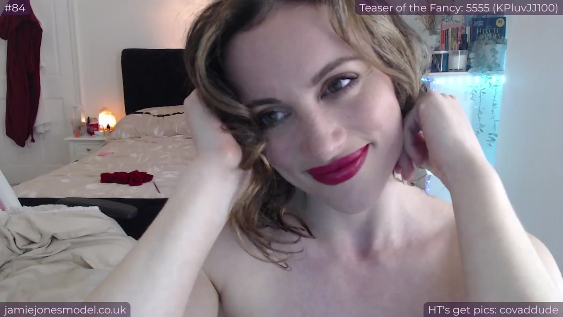 Gallery image thumbnail from jamiejones's myfreecams stream on, 04/18/2024, 24:00 image 12 of 20