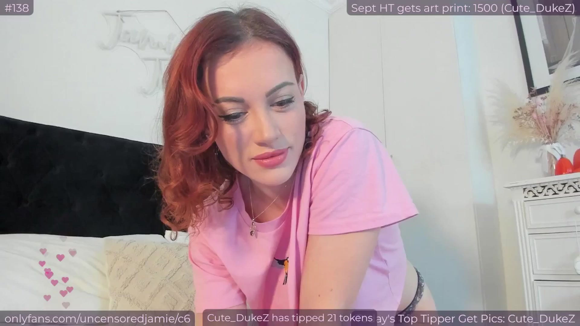 Gallery image thumbnail from jamiejones's myfreecams stream on, 09/19/2025, 10:39 image 3 of 20