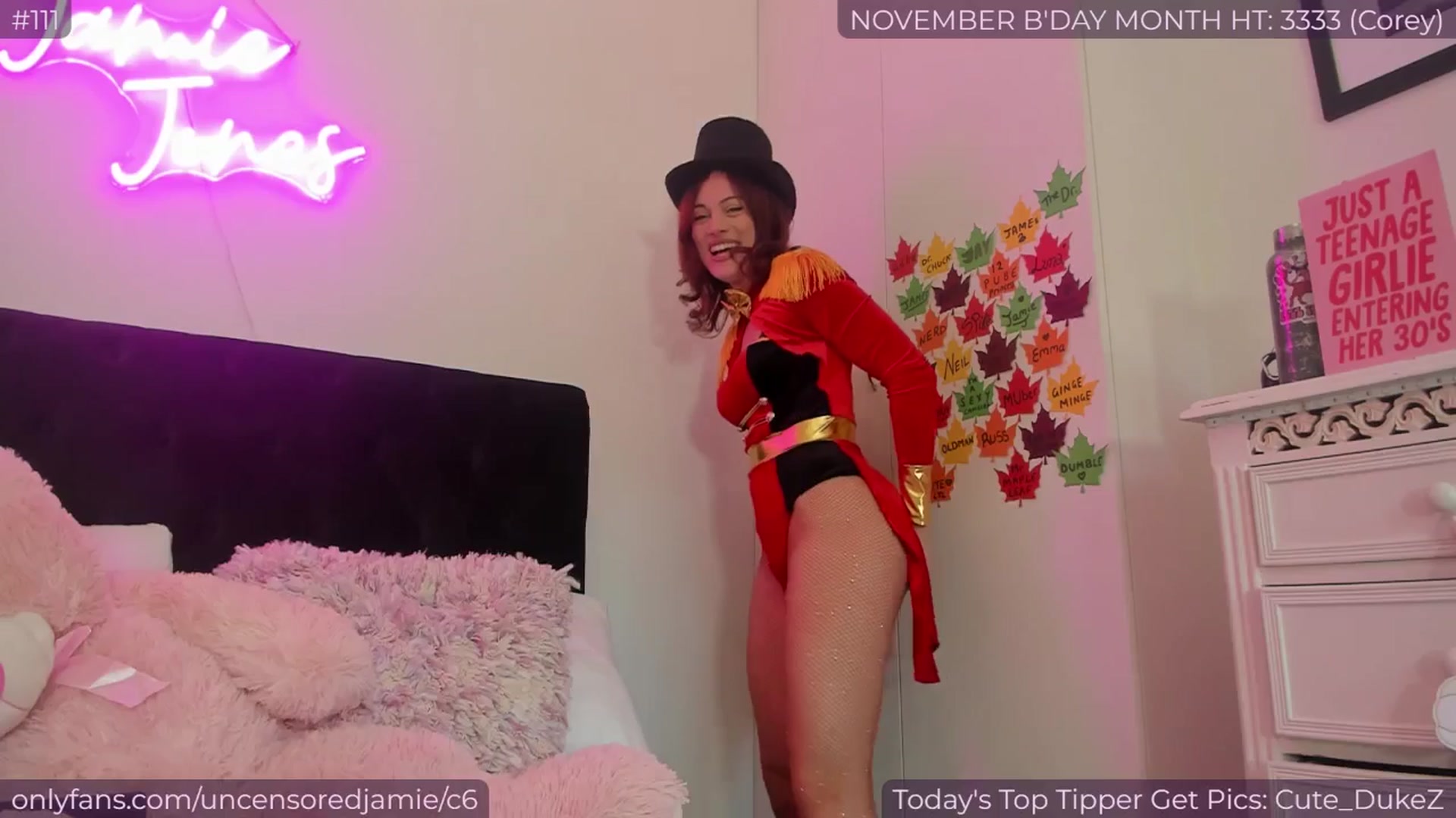 Gallery image thumbnail from jamiejones's myfreecams stream on, 11/13/2025, 15:52 image 14 of 20