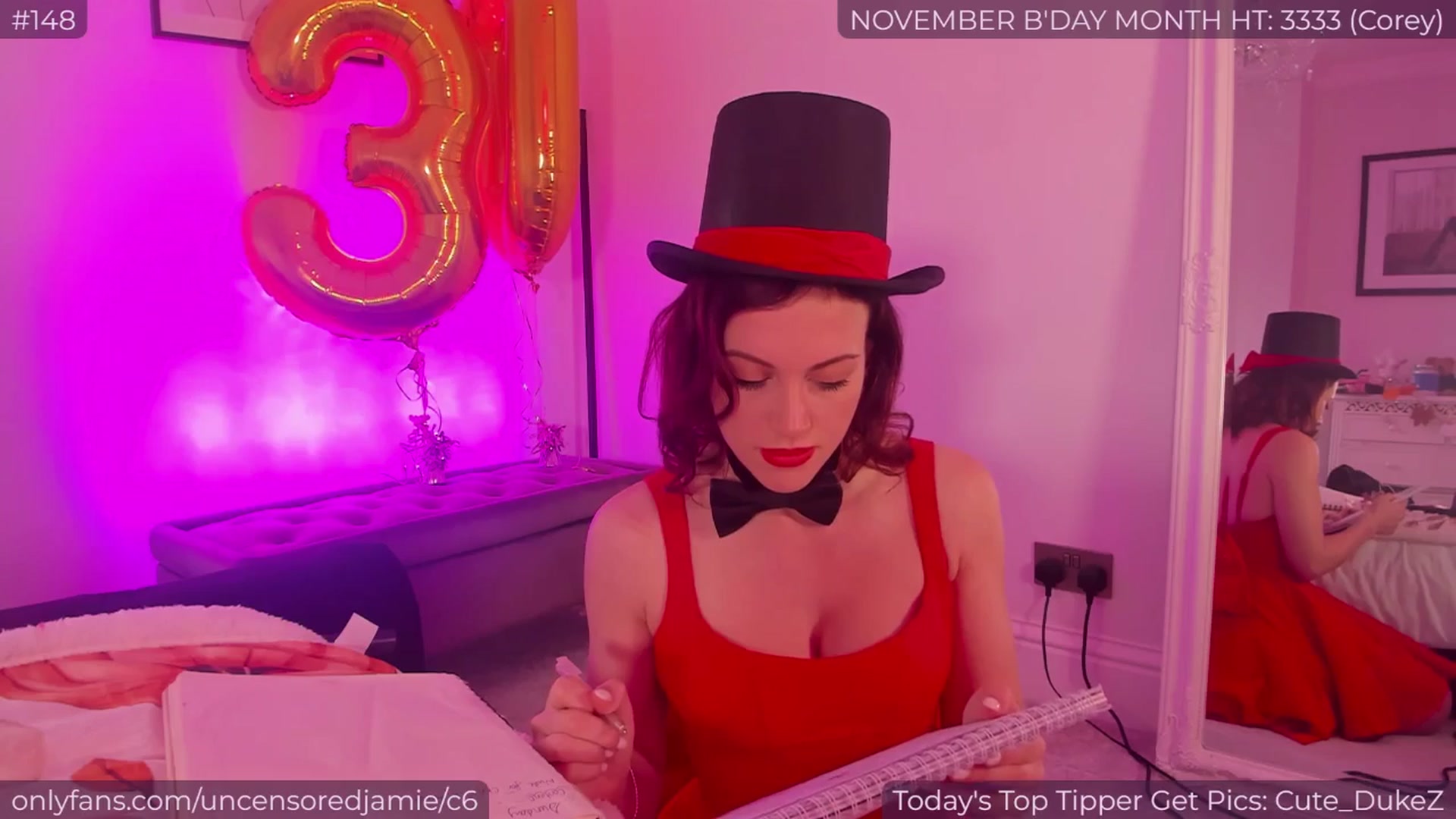Gallery image thumbnail from jamiejones's myfreecams stream on, 11/16/2025, 13:30 image 14 of 20