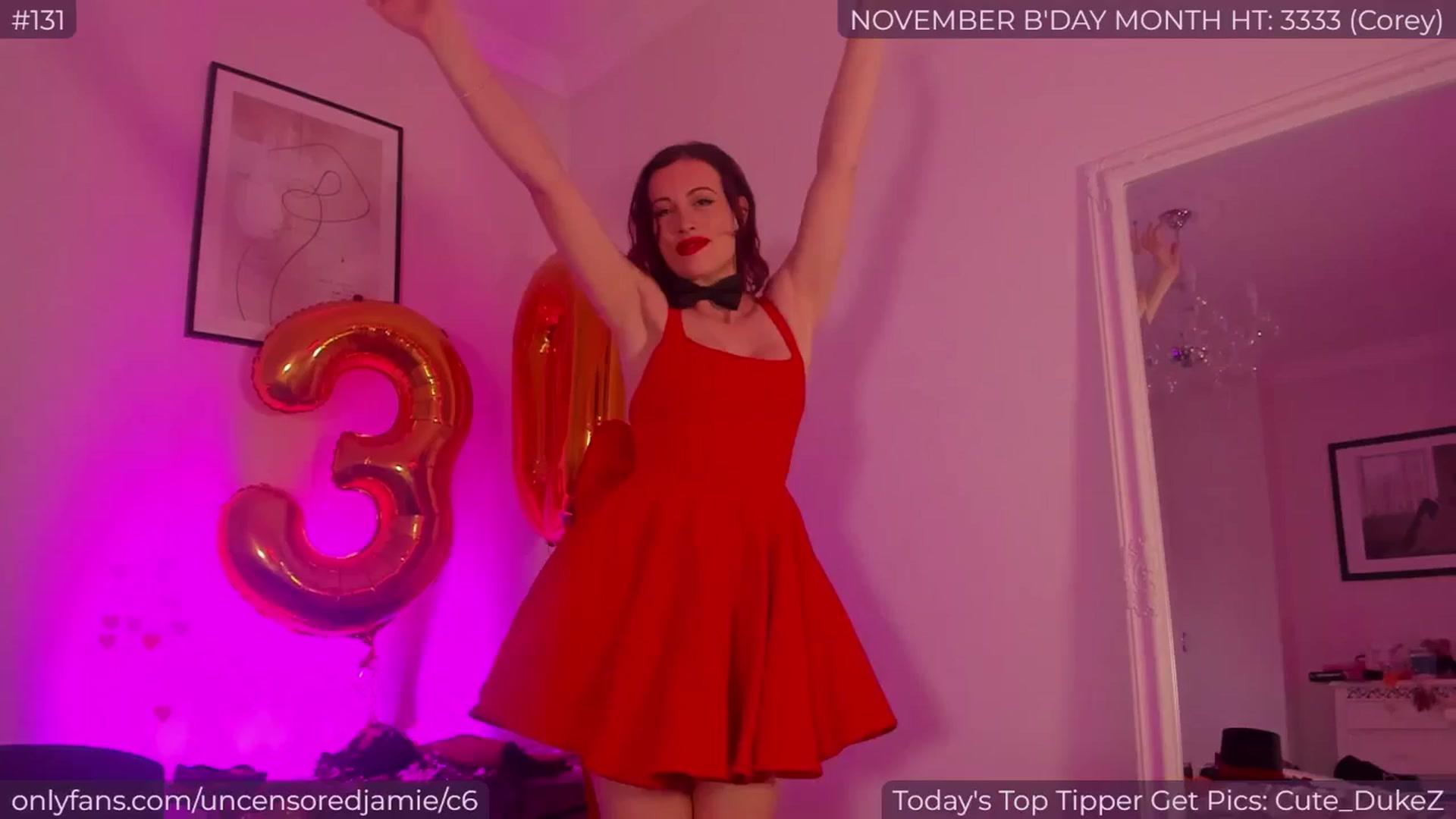 Gallery image thumbnail from jamiejones's myfreecams stream on, 11/16/2025, 15:59 image 7 of 20