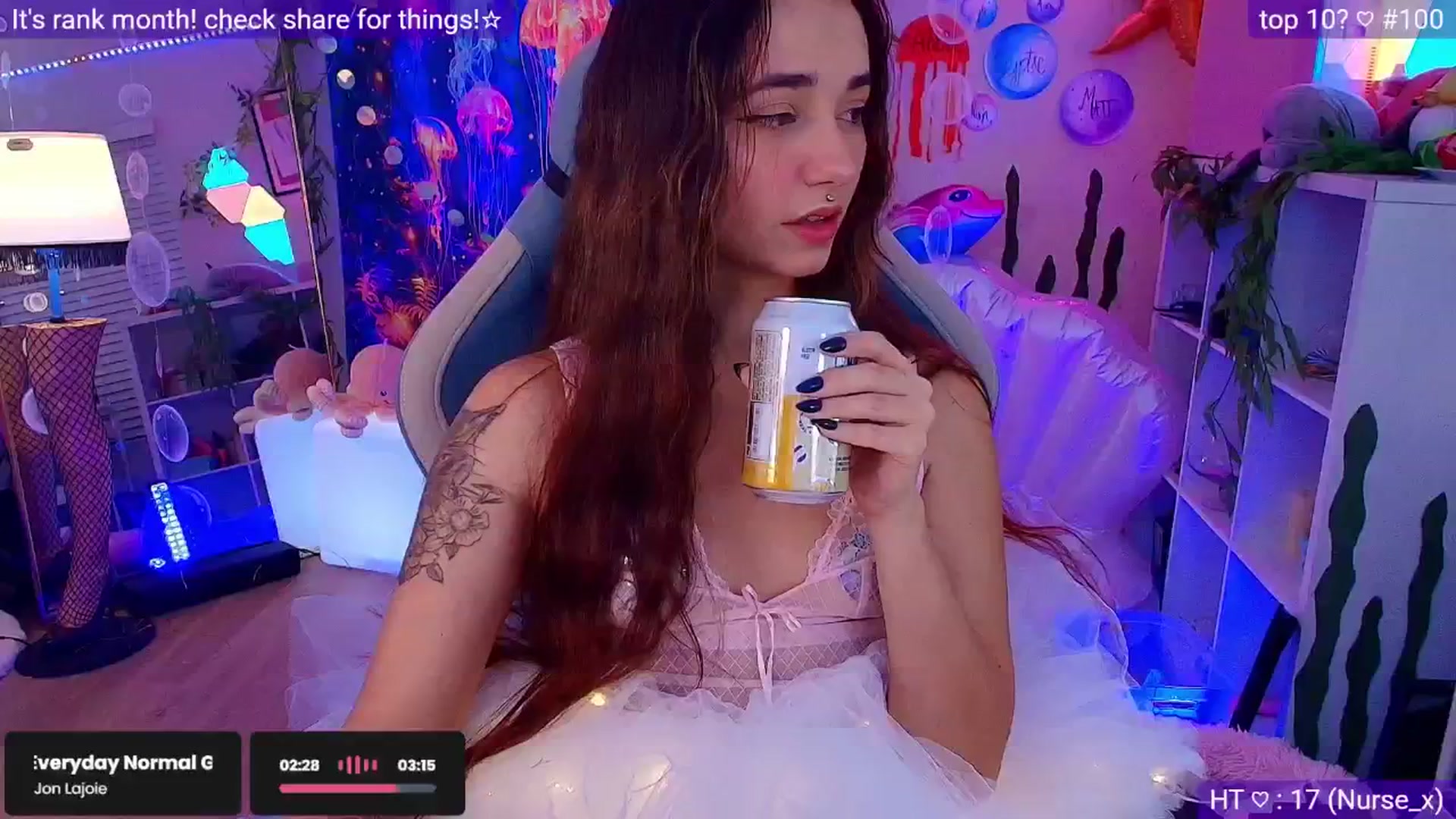Gallery image thumbnail from jellyfish's myfreecams stream on, 07/05/2025, 01:23 image 18 of 20