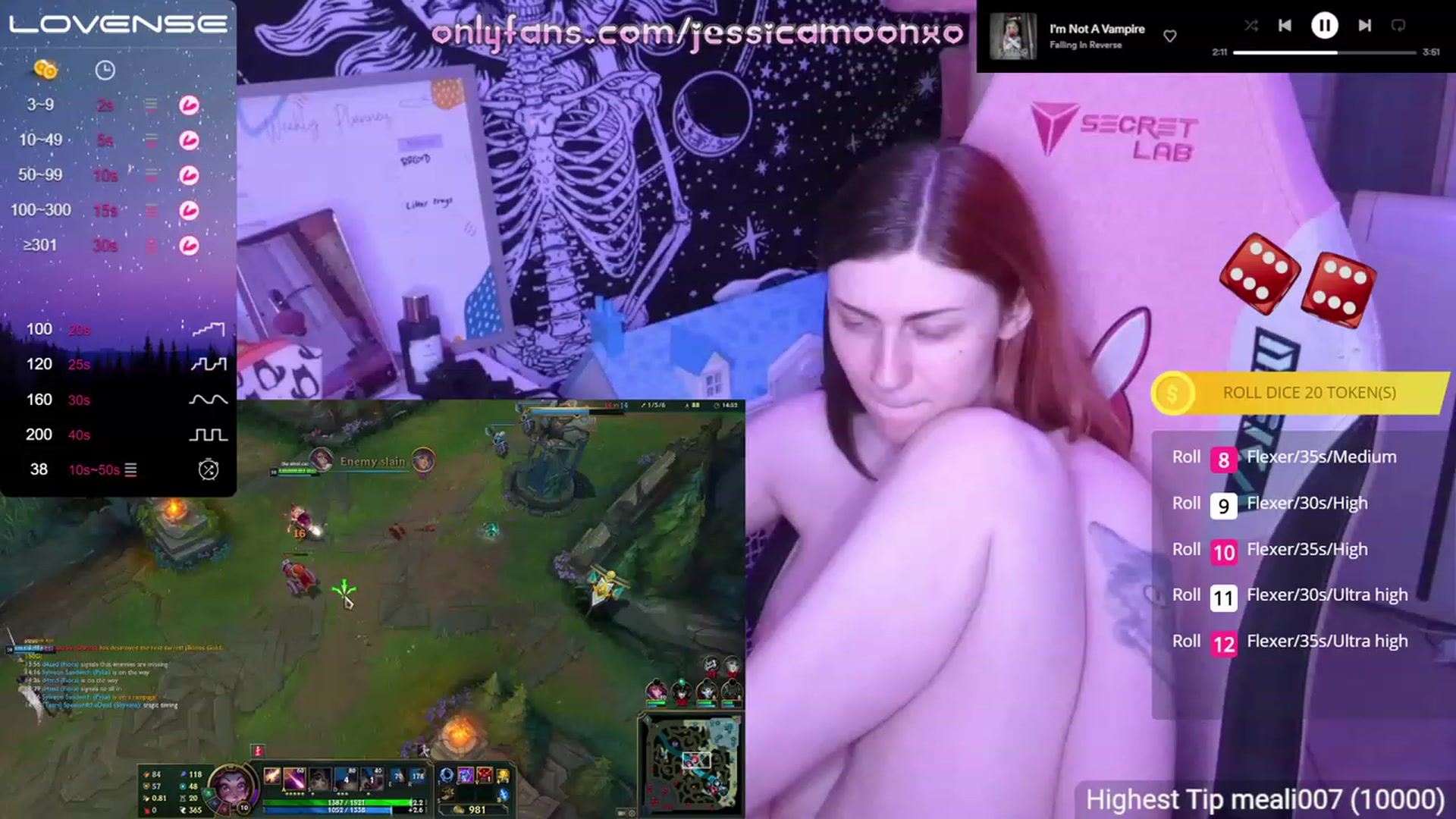 Gallery image thumbnail from jessica_moonx's myfreecams stream on, 06/16/2023, 19:44 image 10 of 20