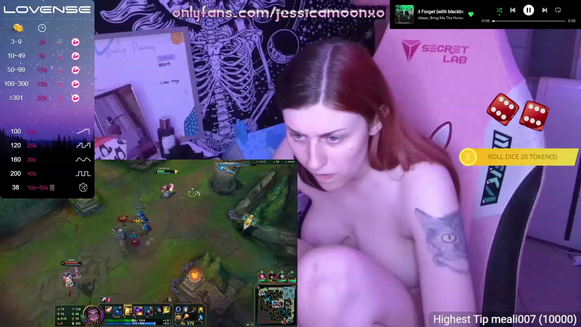Gallery image thumbnail from jessica_moonx's myfreecams stream on, 06/16/2023, 19:44 image 6 of 20