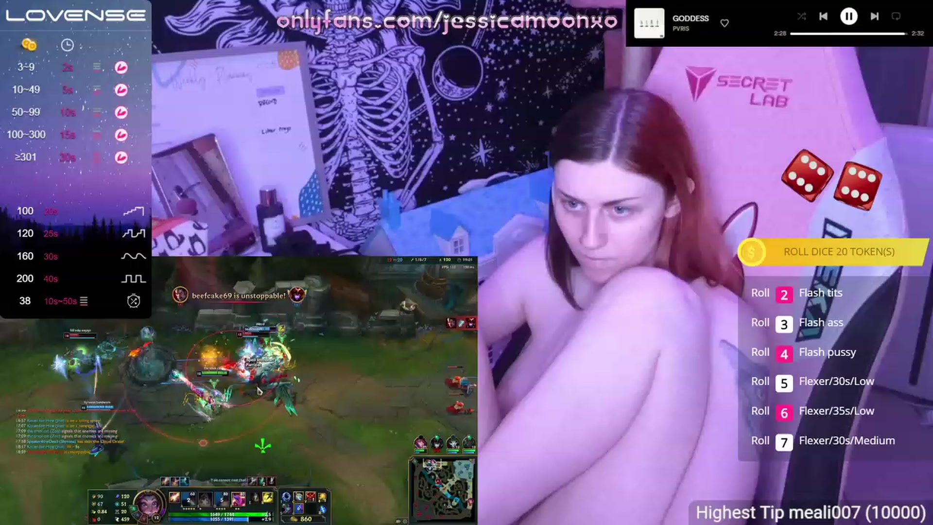 Gallery image thumbnail from jessica_moonx's myfreecams stream on, 06/16/2023, 19:44 image 13 of 20