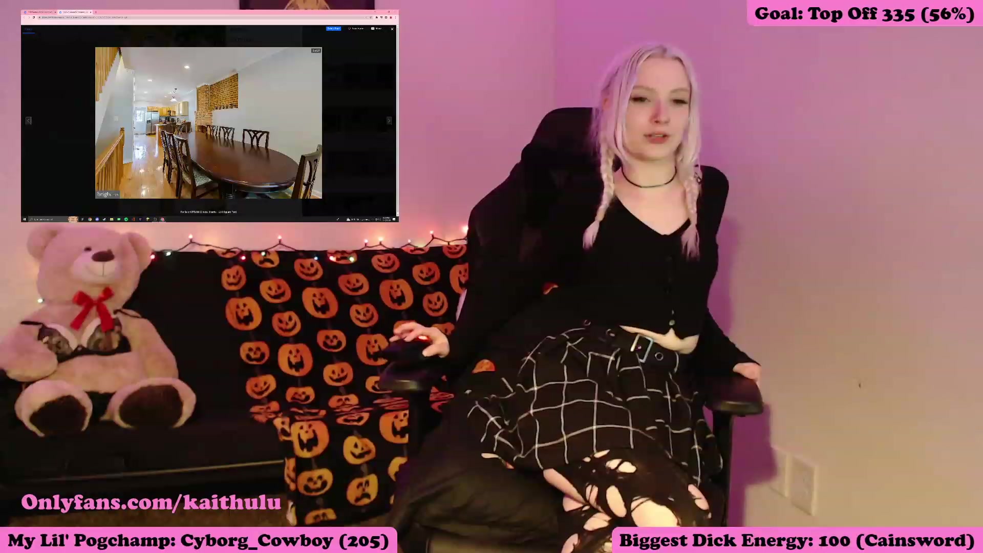 Gallery image thumbnail from kaithulu's myfreecams stream on, 12/18/2022, 08:19 image 15 of 20