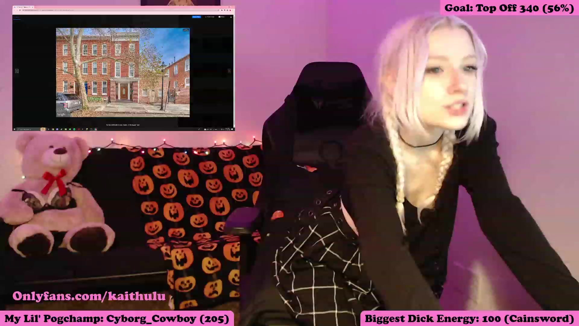 Gallery image thumbnail from kaithulu's myfreecams stream on, 12/18/2022, 08:19 image 13 of 20