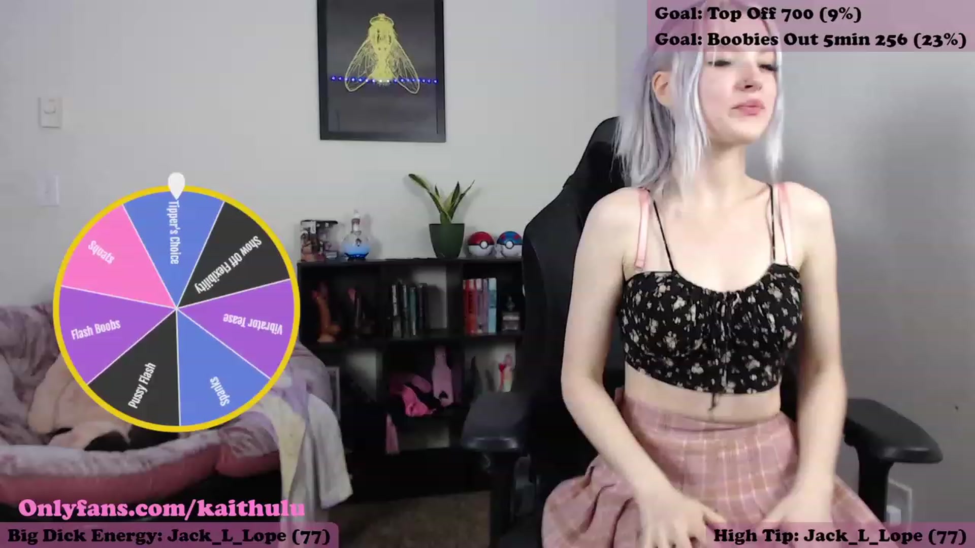 Gallery image thumbnail from kaithulu's myfreecams stream on, 06/13/2023, 06:30 image 1 of 20
