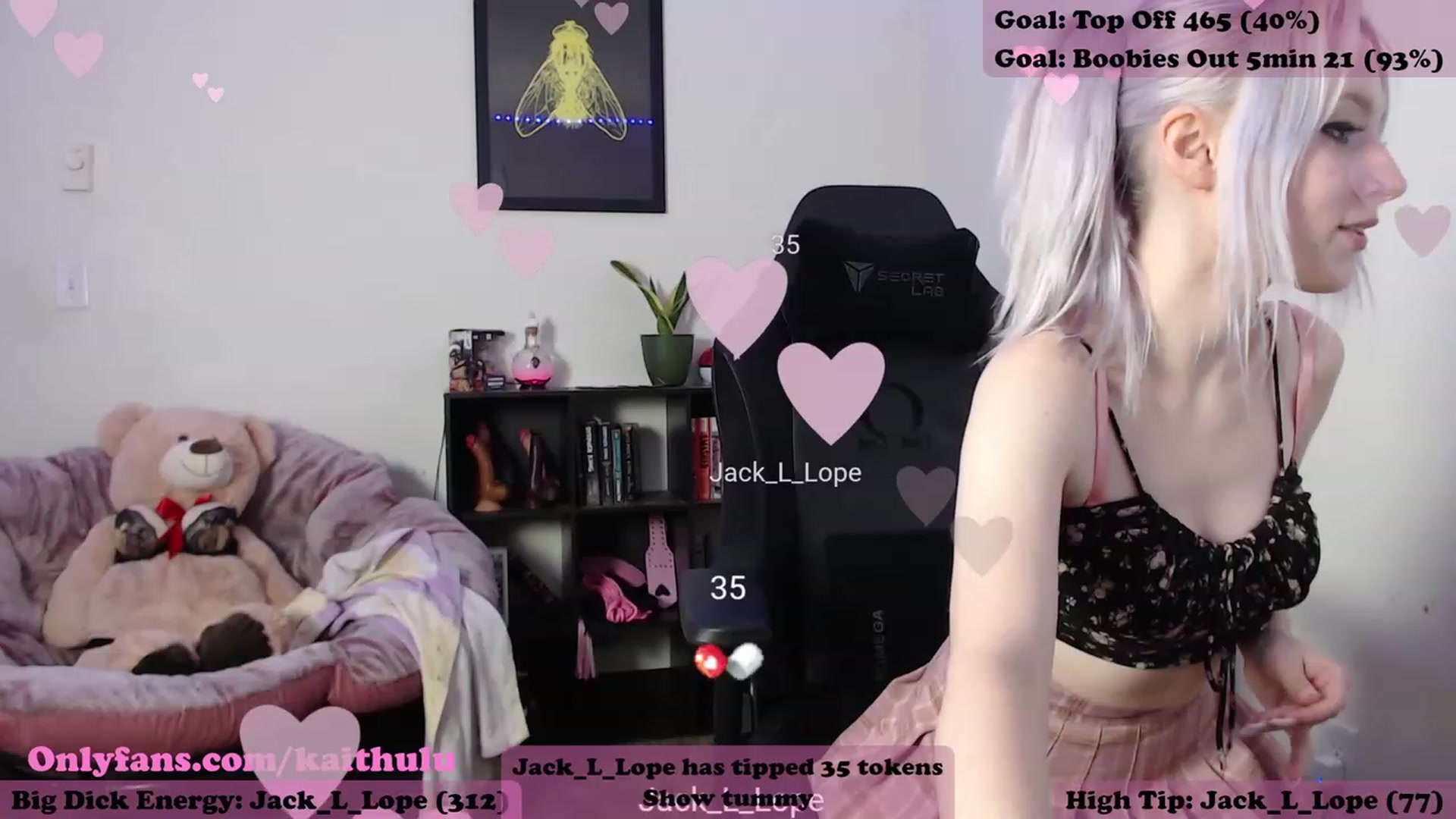Gallery image thumbnail from kaithulu's myfreecams stream on, 06/13/2023, 06:30 image 12 of 20