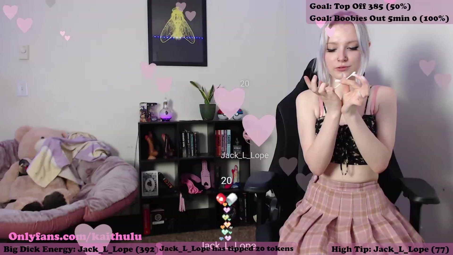 Gallery image thumbnail from kaithulu's myfreecams stream on, 06/13/2023, 06:30 image 15 of 20