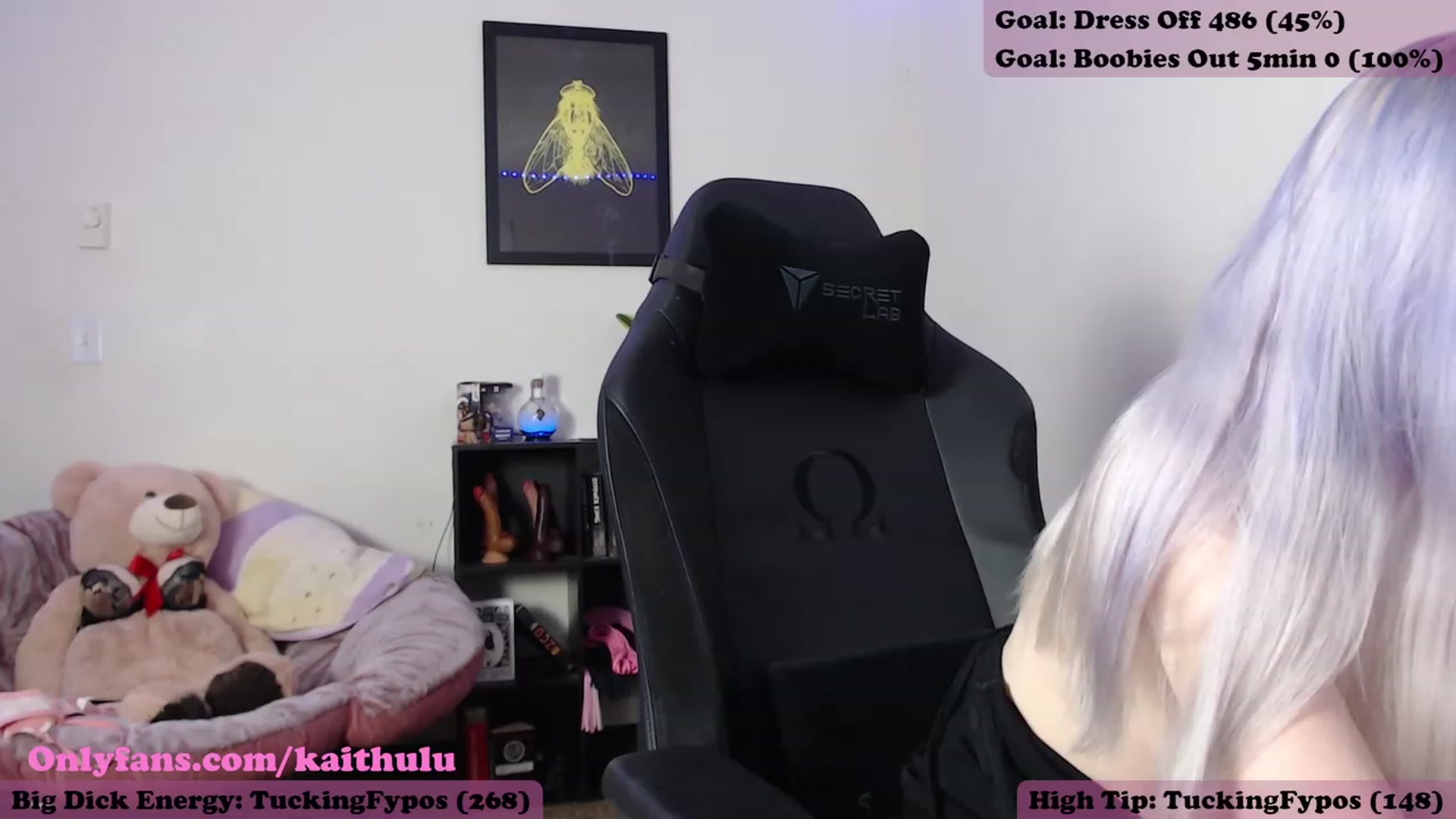 Gallery image thumbnail from kaithulu's myfreecams stream on, 06/16/2023, 06:08 image 19 of 20