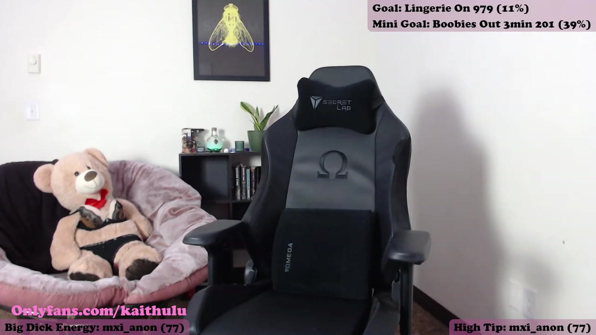 Gallery image thumbnail from kaithulu's myfreecams stream on, 08/11/2023, 05:59 image 1 of 20