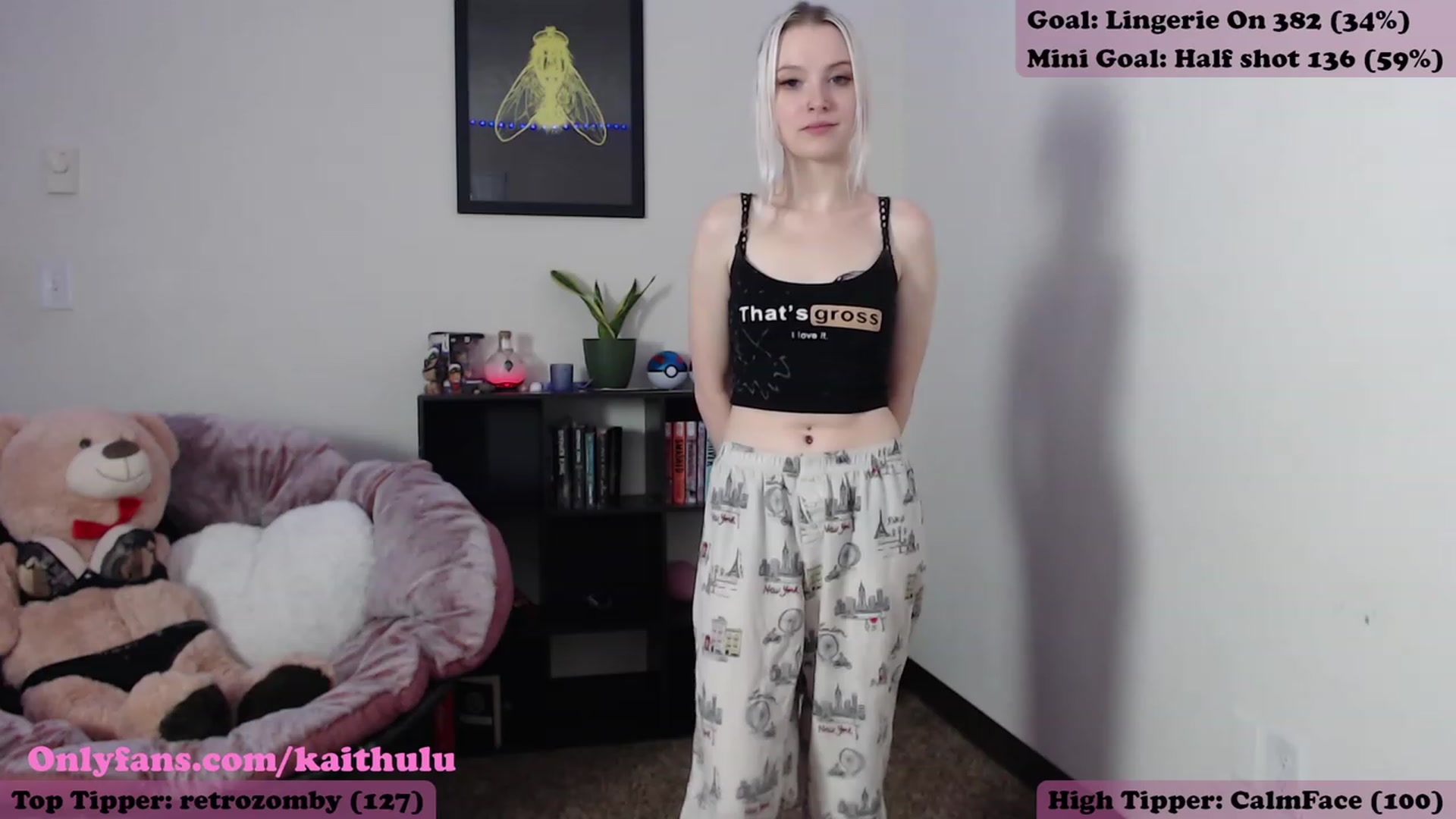 Gallery image thumbnail from kaithulu's myfreecams stream on, 09/24/2023, 06:29 image 19 of 20