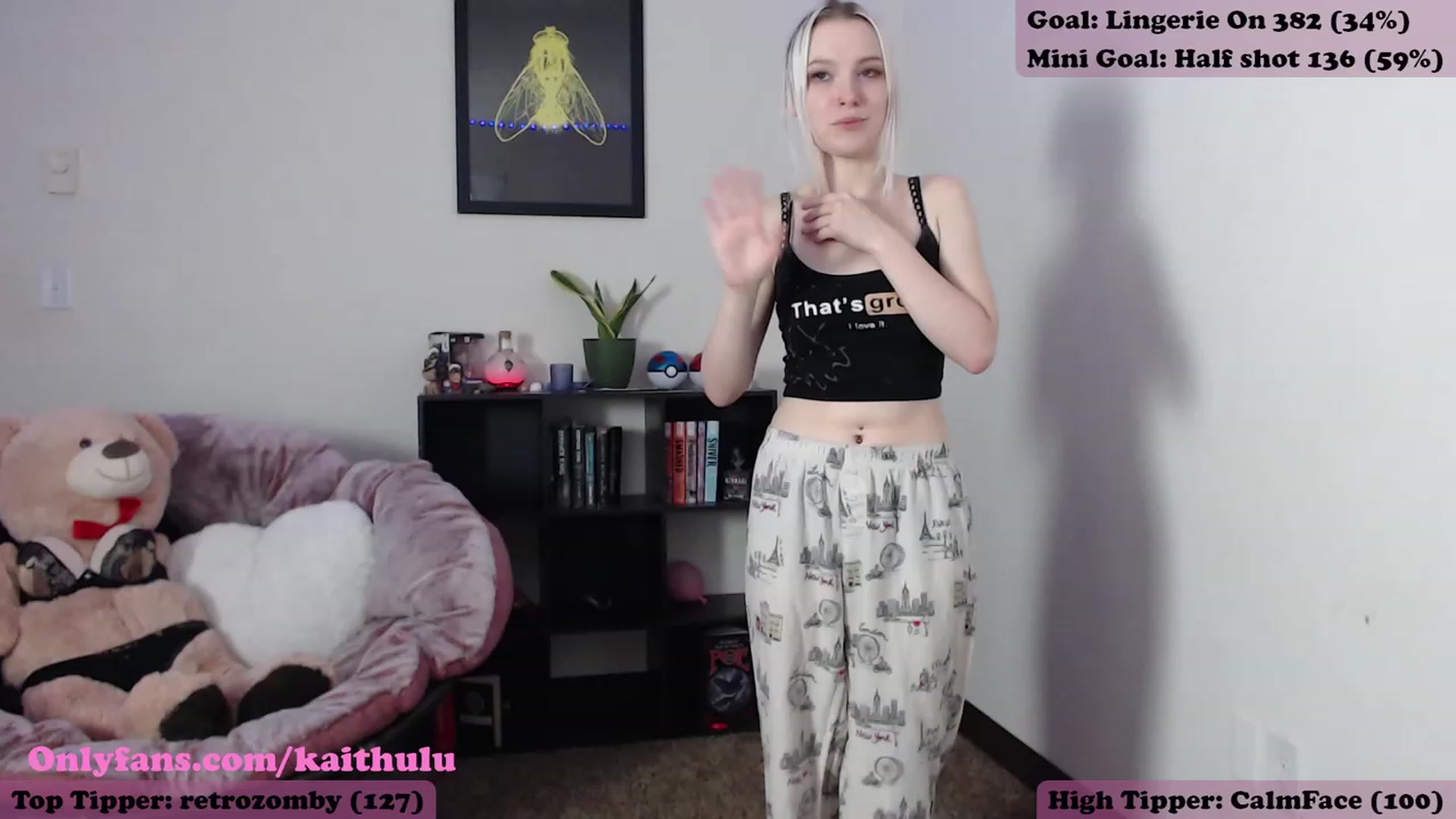 Gallery image thumbnail from kaithulu's myfreecams stream on, 09/24/2023, 06:29 image 14 of 20