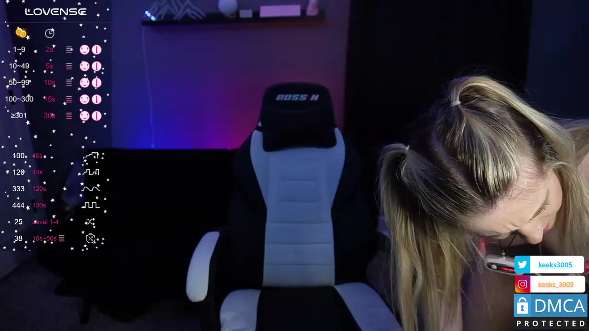 Gallery image thumbnail from keeks3005's myfreecams stream on, 03/13/2024, 16:47 image 14 of 20