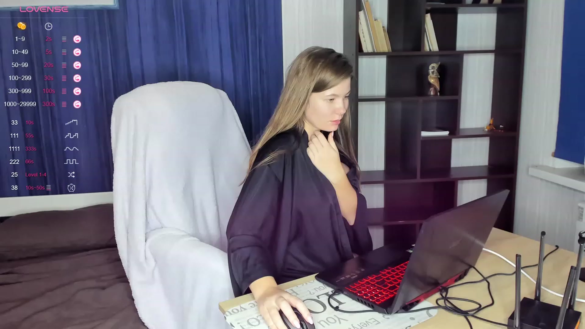 Gallery image thumbnail from kimbasin's myfreecams stream on, 11/01/2023, 20:37 image 14 of 20