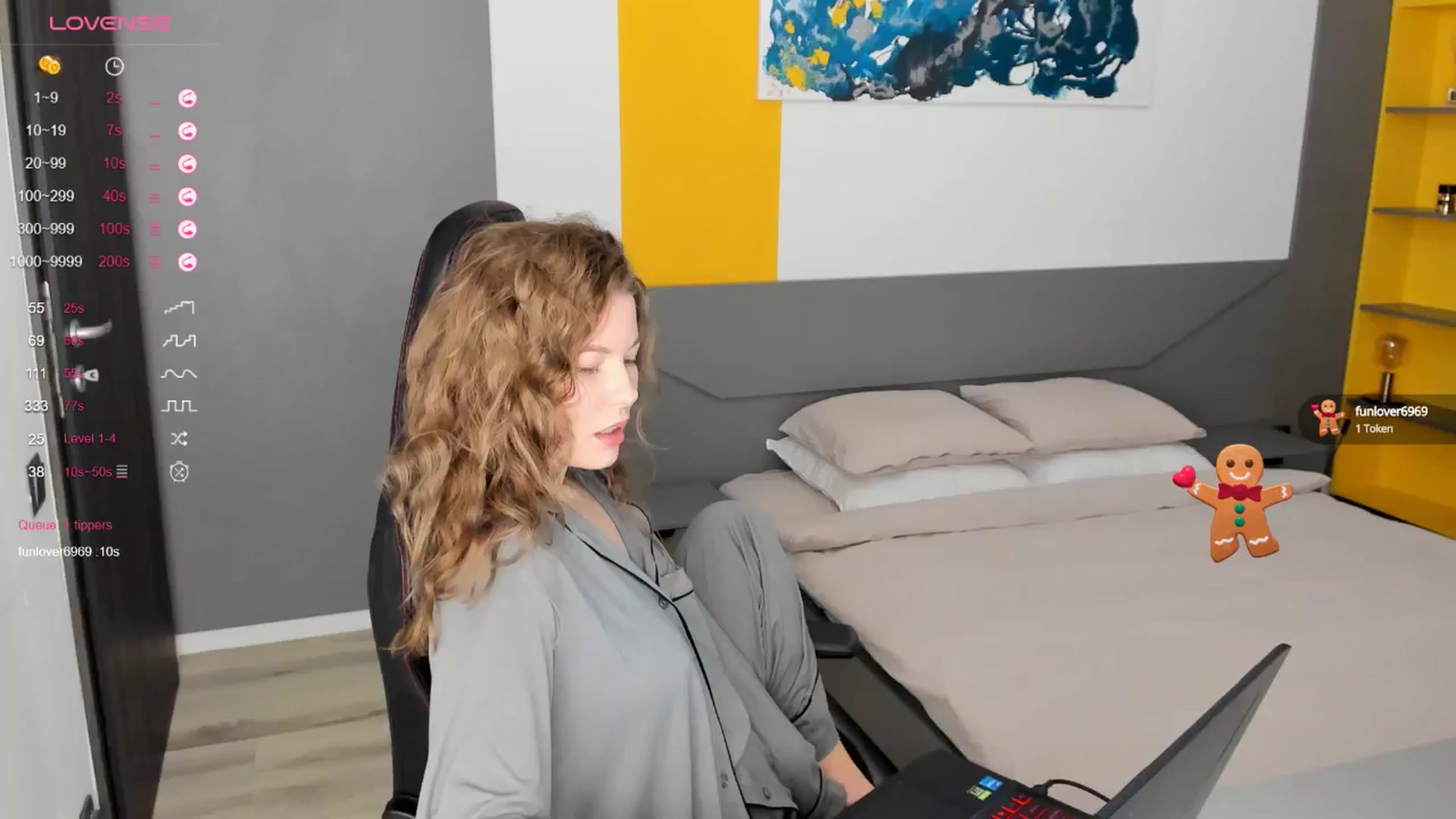 Gallery image thumbnail from kimbasin's myfreecams stream on, 12/27/2024, 14:15 image 9 of 20