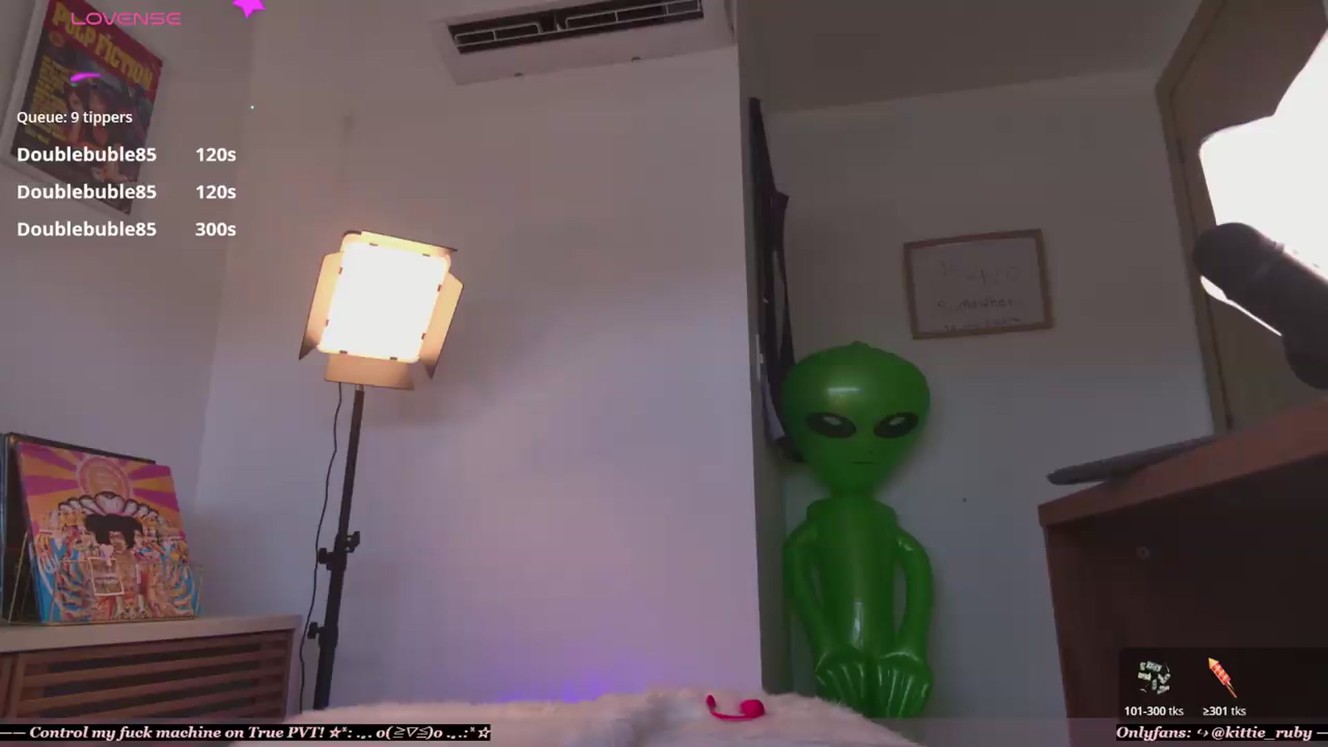 Gallery image thumbnail from kittieEVIL's myfreecams stream on, 06/29/2026, 19:01 image 1 of 20