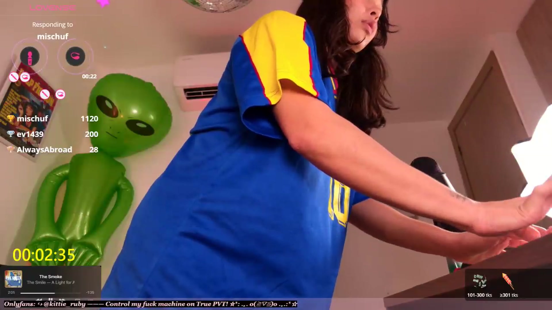 Gallery image thumbnail from kittieEVIL's myfreecams stream on, 08/21/2026, 17:25 image 8 of 20