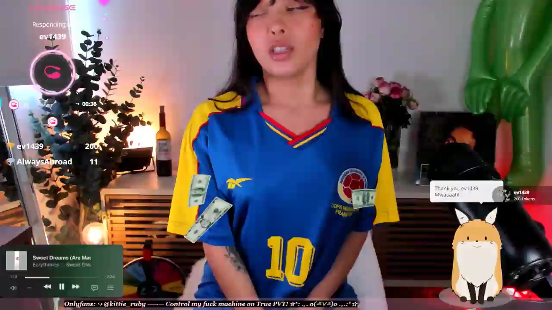 Gallery image thumbnail from kittieEVIL's myfreecams stream on, 08/21/2026, 17:25 image 1 of 20