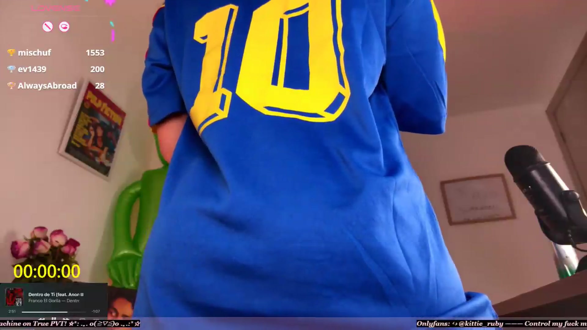 Gallery image thumbnail from kittieEVIL's myfreecams stream on, 08/21/2026, 17:25 image 18 of 20