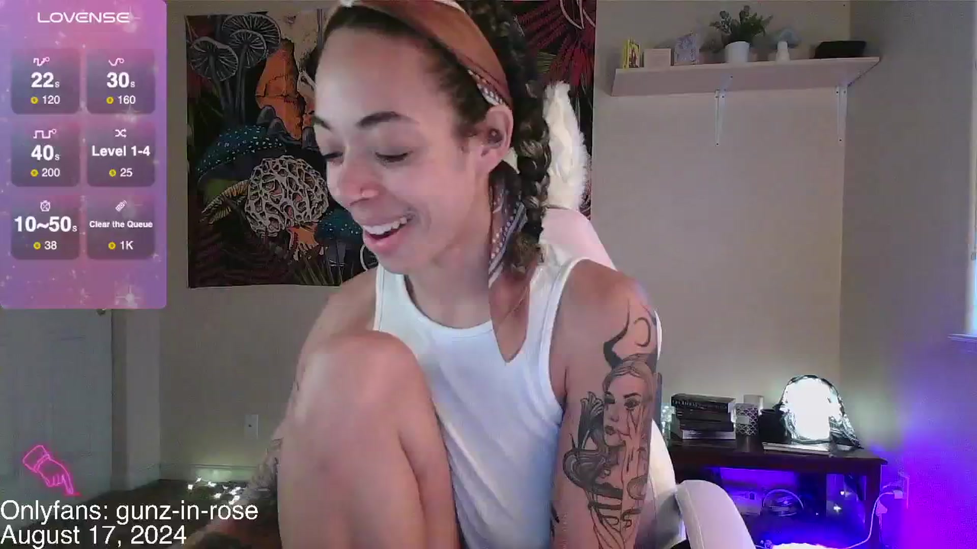 Gallery image thumbnail from kylierose's myfreecams stream on, 08/17/2024, 18:42 image 4 of 20