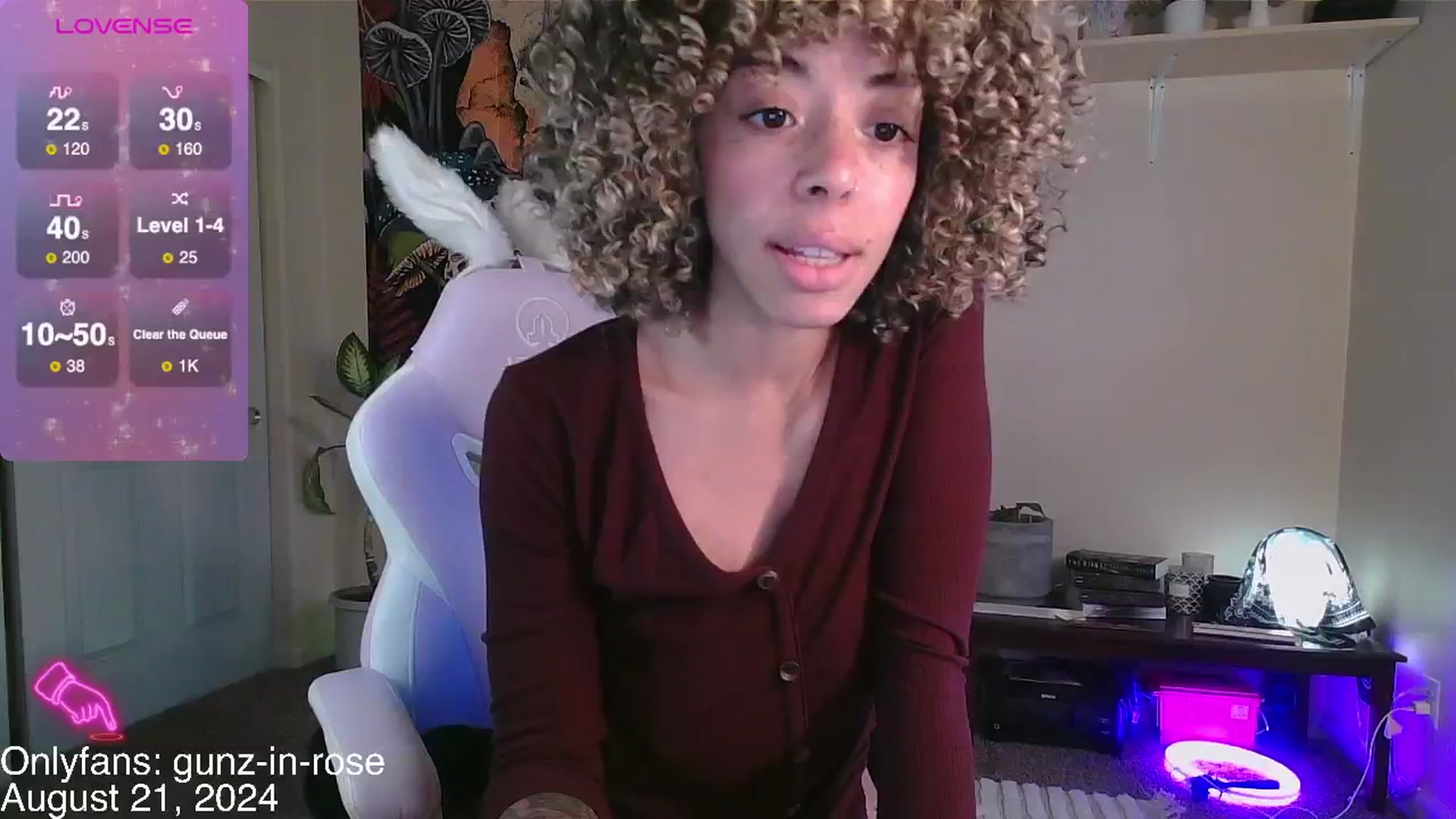 Gallery image thumbnail from kylierose's myfreecams stream on, 08/21/2024, 17:50 image 5 of 20