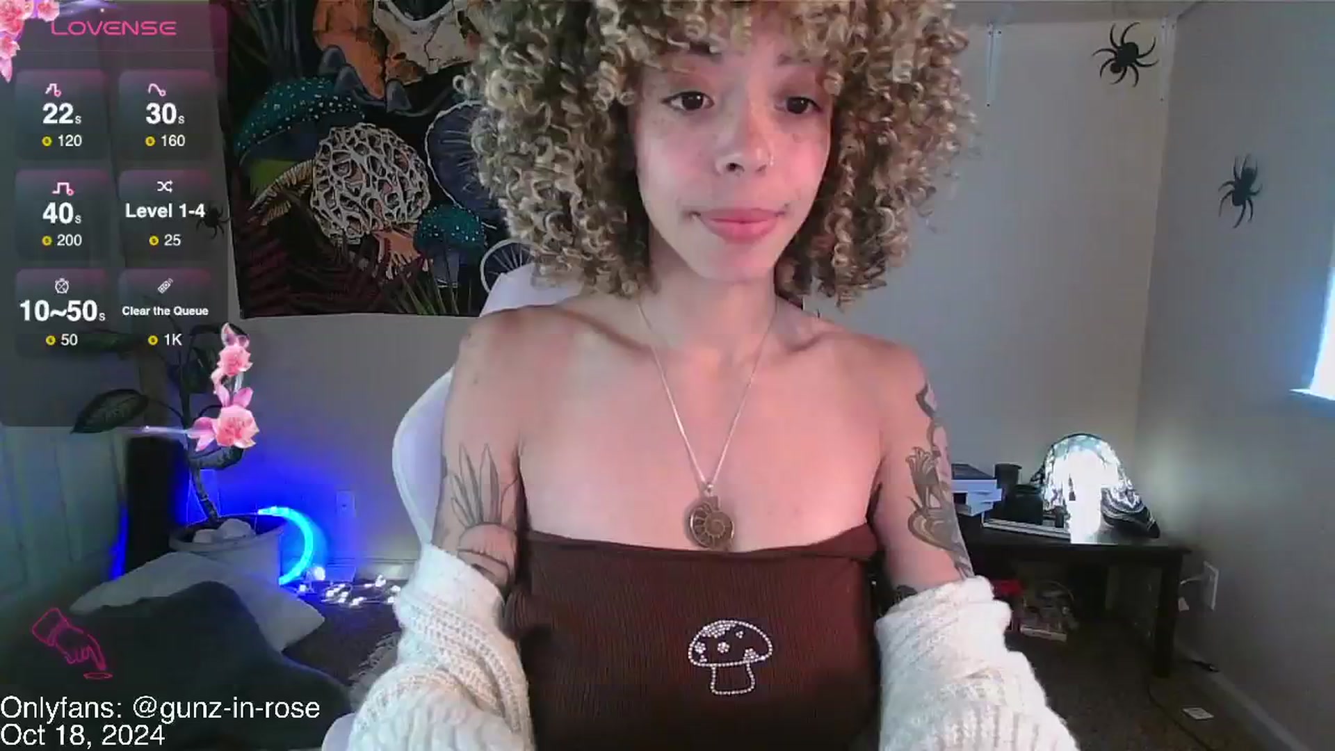 Gallery image thumbnail from kylierose's myfreecams stream on, 10/18/2024, 19:21 image 17 of 20