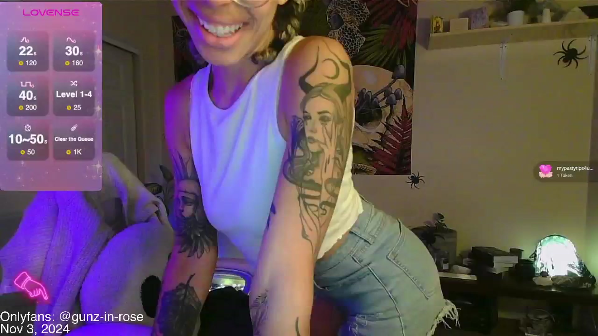 Gallery image thumbnail from kylierose's myfreecams stream on, 11/04/2024, 17:47 image 1 of 20